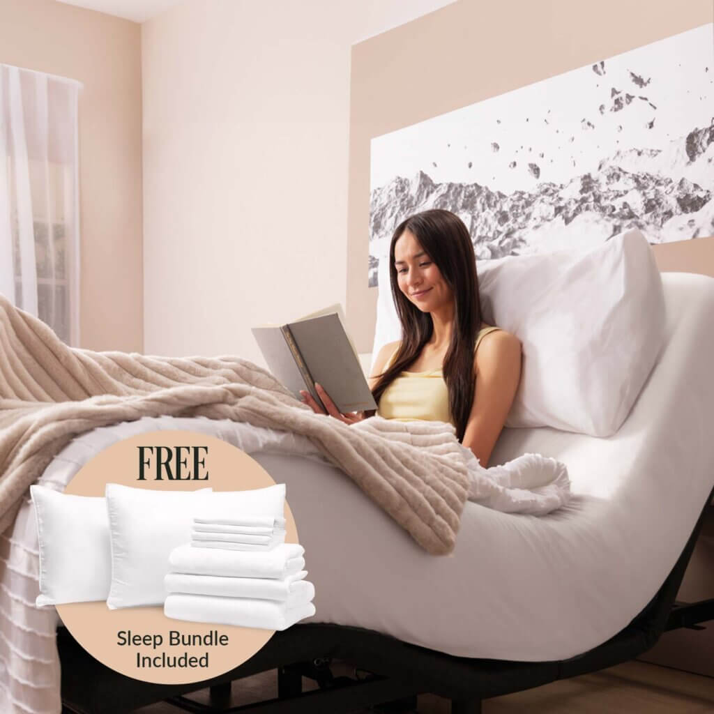 Logan & Cove mattresses come with a free sleep bundle