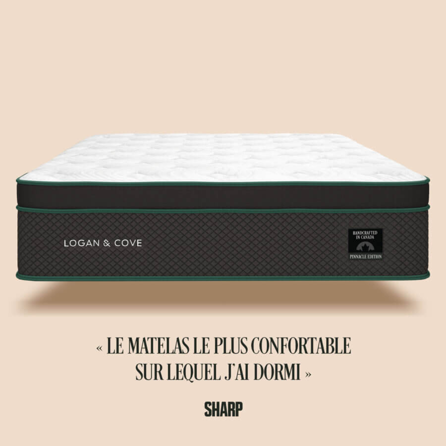 Logan & Cove Apogée : Le matelas le plus confortable sur lequel j'ai domi – Sharp Magazine